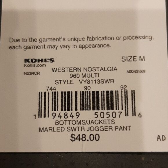 Vylette Sweater Jogger Pants NWT - Picture 13 of 14